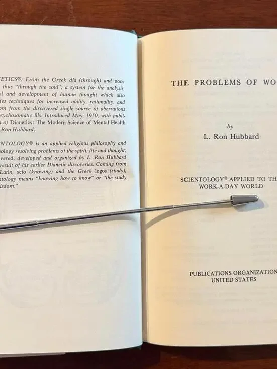 The Problems Of Work By L Ron Hubbard Dianetics 1977 HC/DJ Scientology Book - Picture 4 of 8
